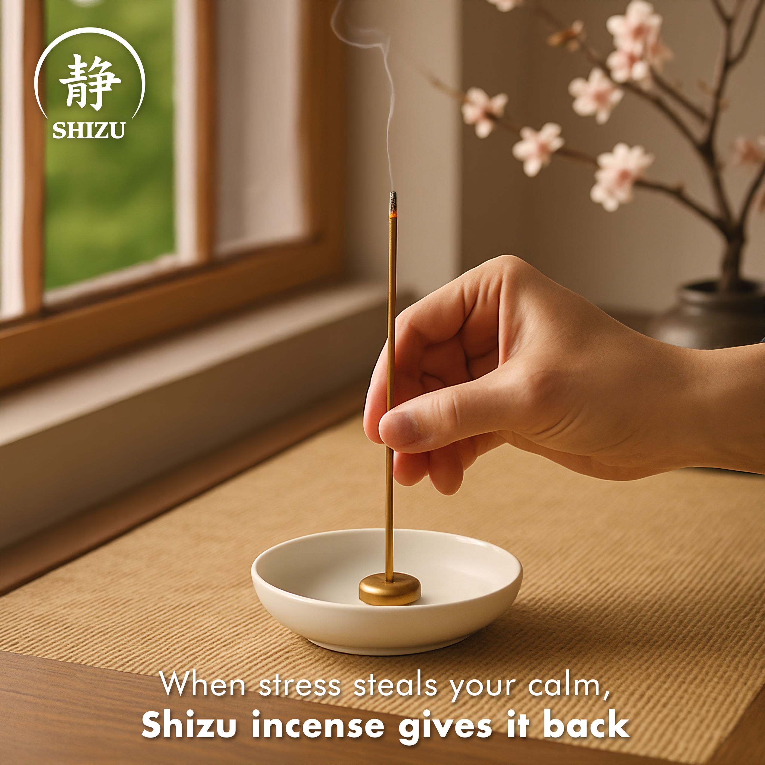 Temple Grade Sandalwood Incense Sticks - Japanese Incense Gift Set - Image 3
